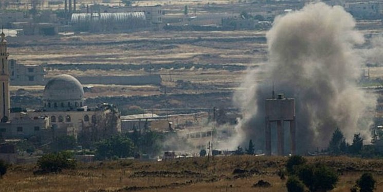 حمله رژیم صهیونیستی به جنوب سوریه
