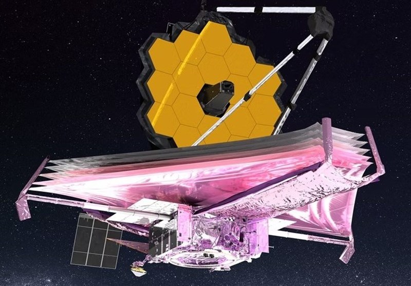 تصویر جدید تلسکوپ فضایی جیمز وب از یک منظومه ستاره‌ای