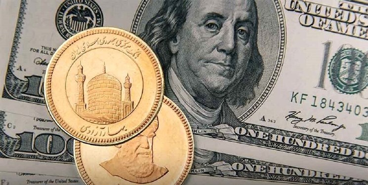 کاهش ادامه‌دار قیمت دلار و سکه در معاملات امروز بازار