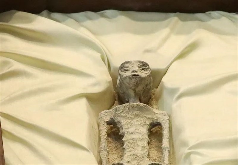 آیا اجساد رونمایی شده در کنگره مکزیک متعلق به موجودات فرازمینی است؟ + تصاویر