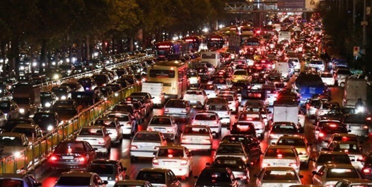 8 میلیون موتورسیکلت و خودرو روزانه در تهران تردد می کنند