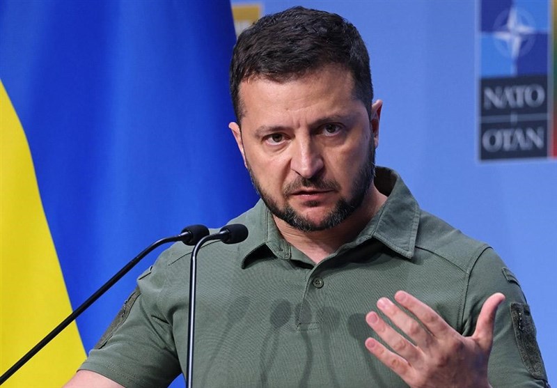 مخالفت زلنسکی با ایده پیوستن به ناتو بدون مناطق تحت کنترل روسیه