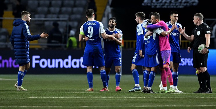 قرعه سخت مدافع تیم ملی در لیگ کنفرانس اروپا +عکس