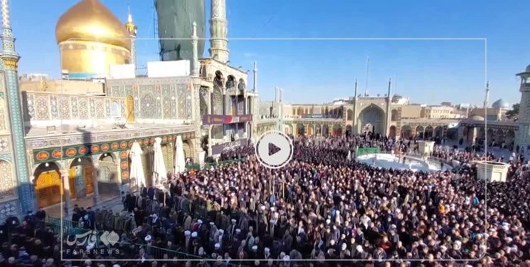 فیلم| شکوه حضور قمی‌ها در تشییع شهدای گمنام