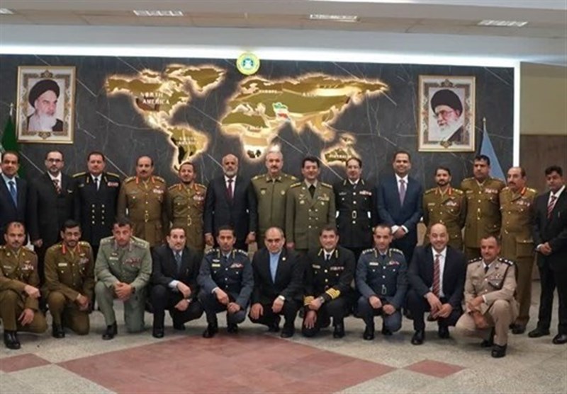 بازدید هیئت نظامی عمان از دانشگاه عالی دفاع ملی