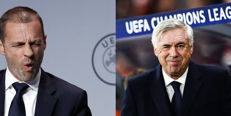 کنایه سنگین آنچلوتی به یوفا با سوپرلیگ اروپا