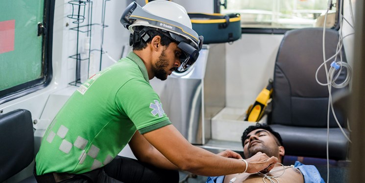 راه‌اندازی آمبولانس مجهز به هوش‌مصنوعی