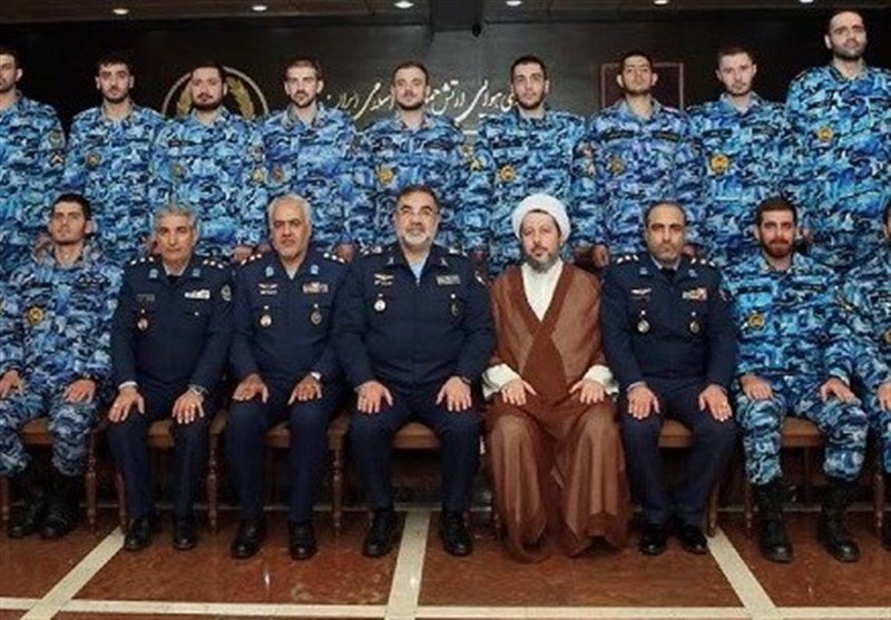 دیدار فرمانده نیروی هوایی ارتش با سربازان مسیحی