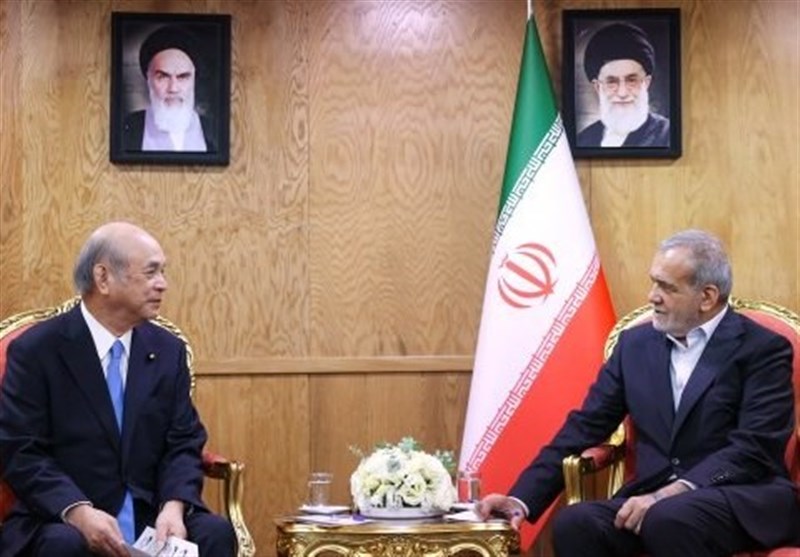 پزشکیان: ایران و ژاپن همواره روابط دوستانه‌ای داشته‌اند