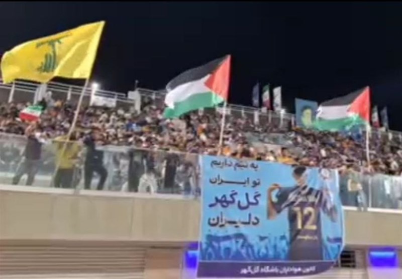 علت جمع آوری پرچم‌ها در بازی استقلال و گل گهر توسط پلیس