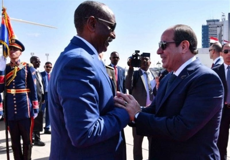 سفر ژنرال برهان به مصر