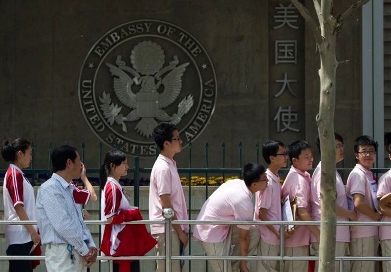 آمریکا دانشجویان چینی را اخراج می‌کند