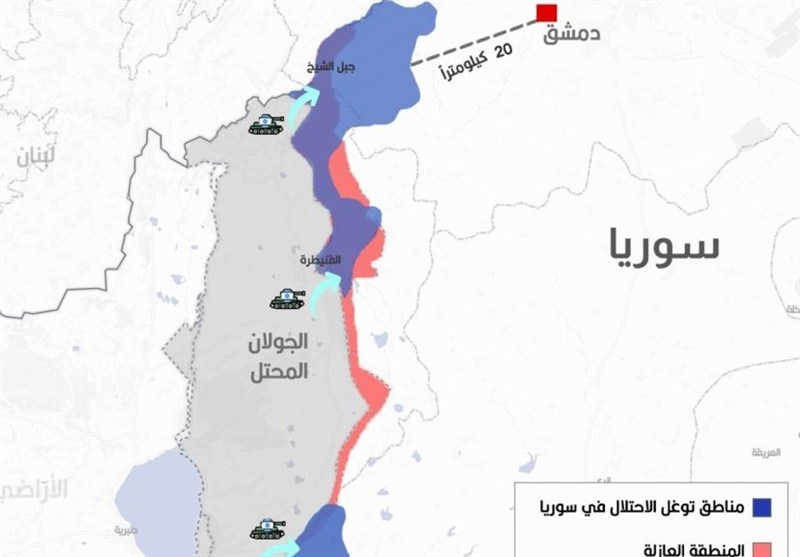 جنوب سوریه جولانگاه ارتش صهیونیستی همزمان با اشتیاق احمد الشرع برای دست‌بوسی نتانیاهو