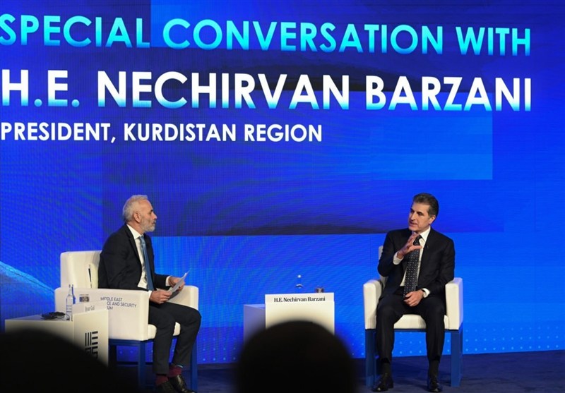 بارزانی: بعد از دیدار با آیت‌الله خامنه‌ای به درک متقابل بین اقلیم کردستان و ایران رسیدیم