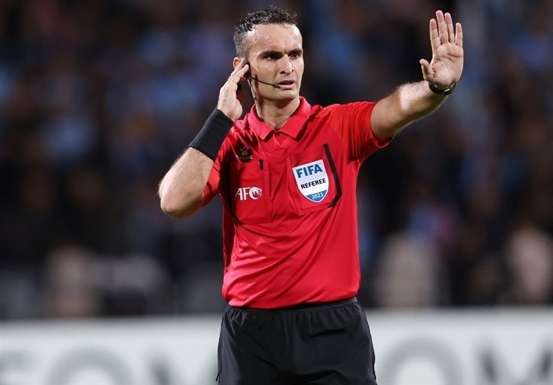 قضاوت داوران تاجیکستانی در دیدار المحرق - استقلال