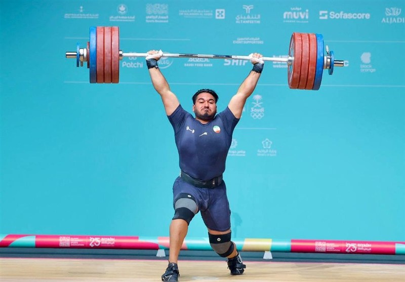 علیرضا نصیری؛ چهارمین وزنه‌بردار جهان با سنگین‌ترین مهار