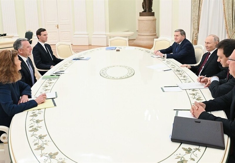 روسیه: گفت‌وگوی پوتین و هیئت آمریکایی سازنده بود، محتوای مذاکرات محرمانه است